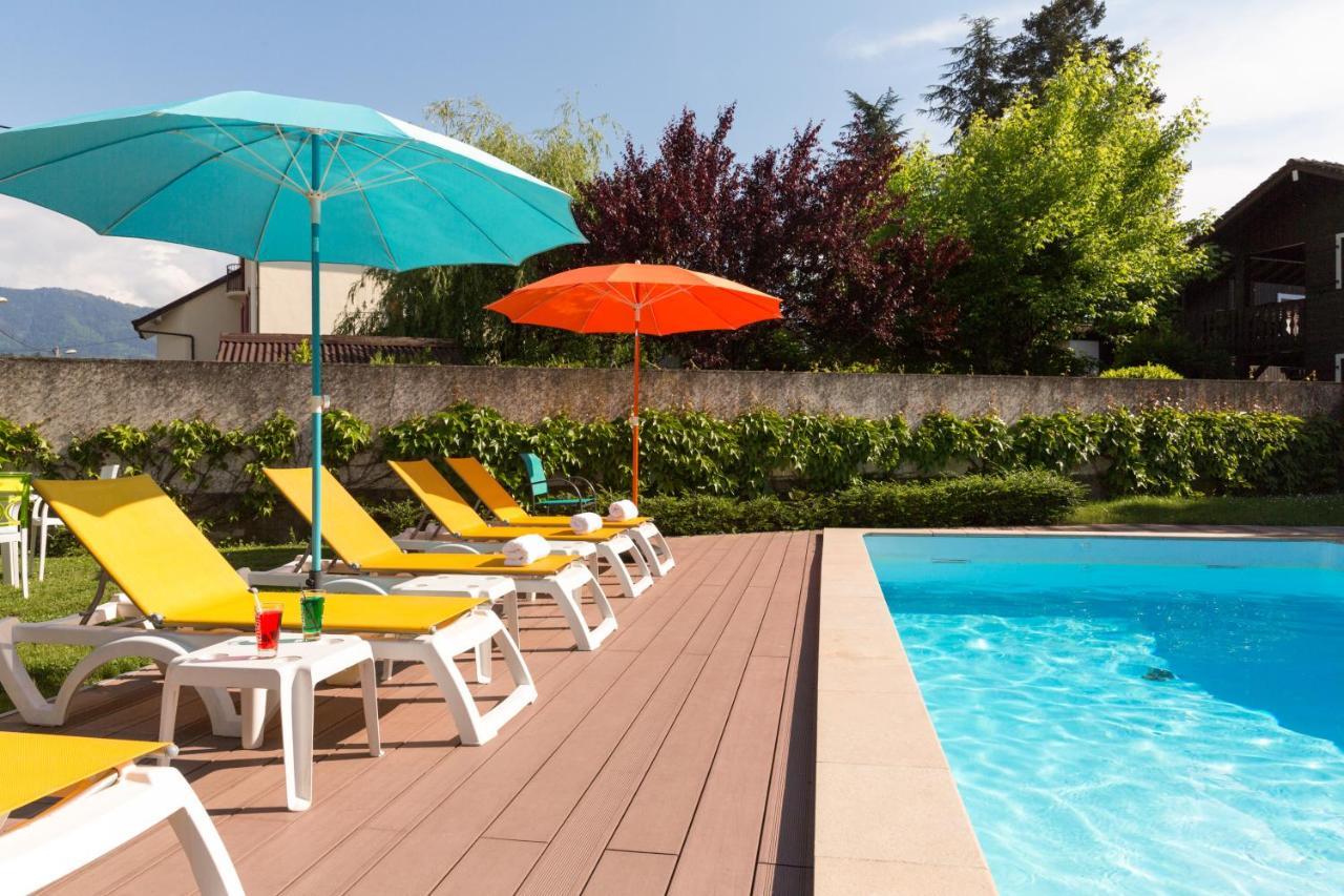 Hotel Les Marronniers Thonon-les-Bains Exterior photo